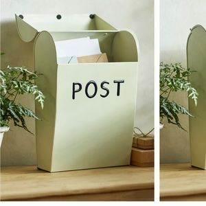 Post box, white, from Anthropologie